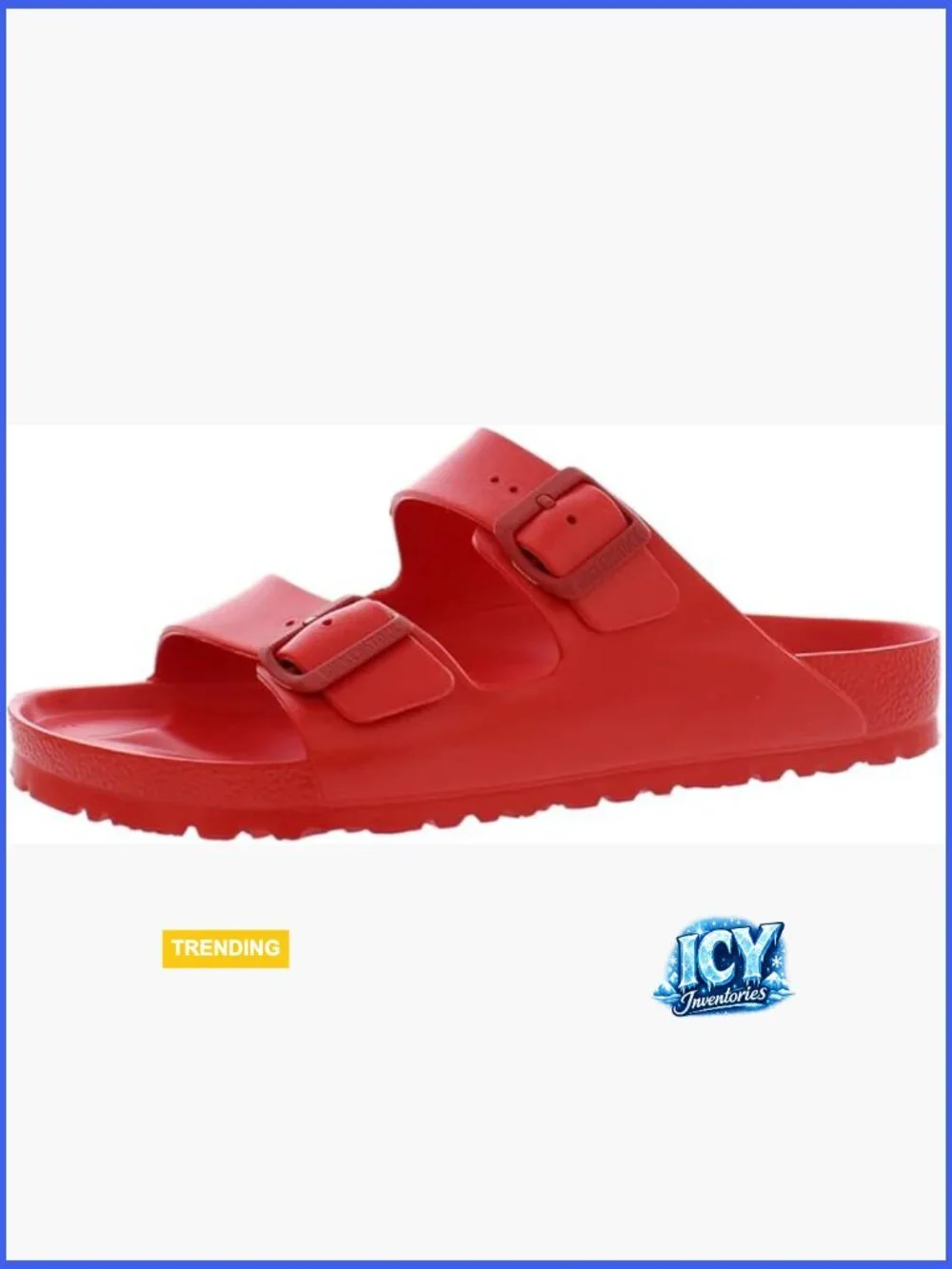 Synthetic & Rubber Sandals with Buckle Closure, Waterproof